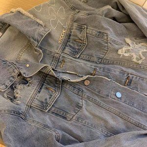 Kroche oversize denim jacket